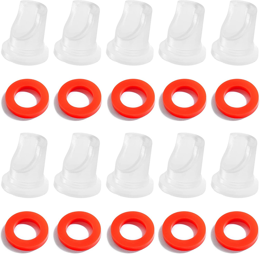 Beer Keg Coupler Silicone Gas Check Valve and Washer SET OF 10