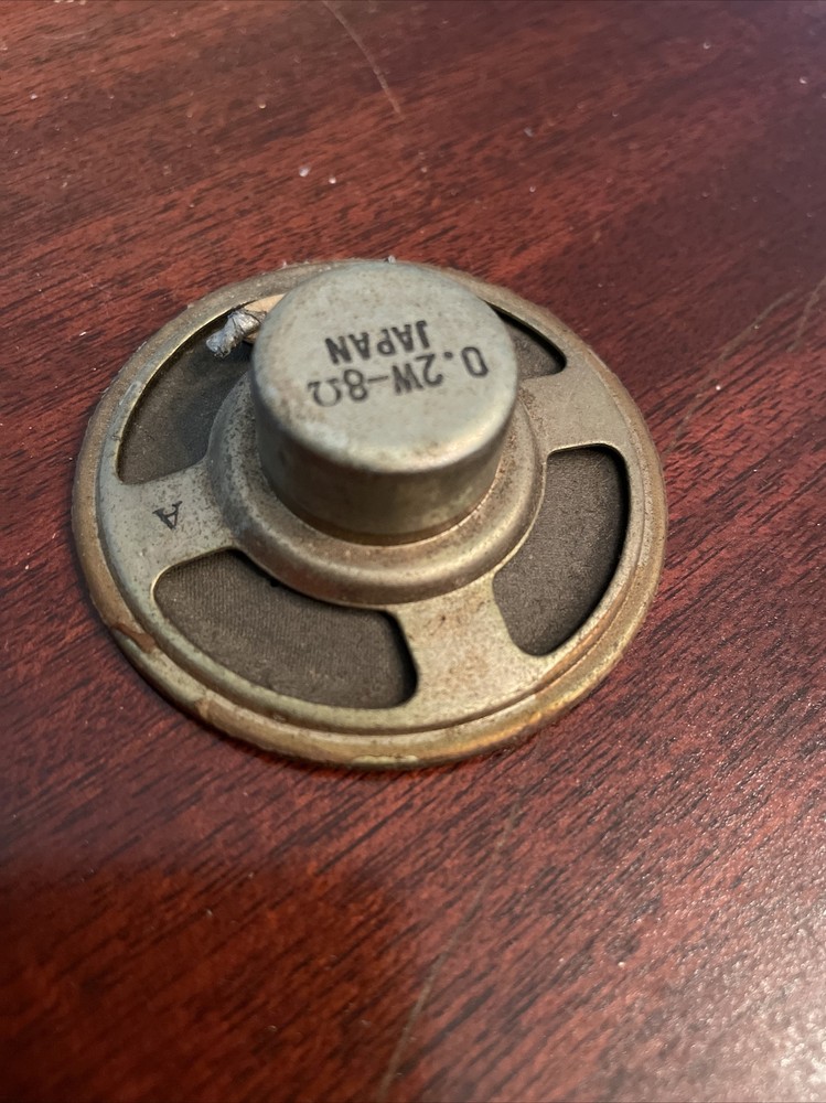 Vintage Zenith Speaker 2"miniature BOX