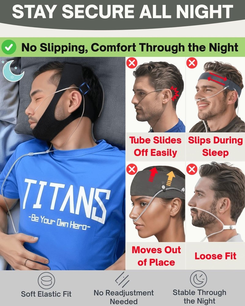 Nasal Cannula Ear Cushions for Sleeping, Protectors Oxygen Black
