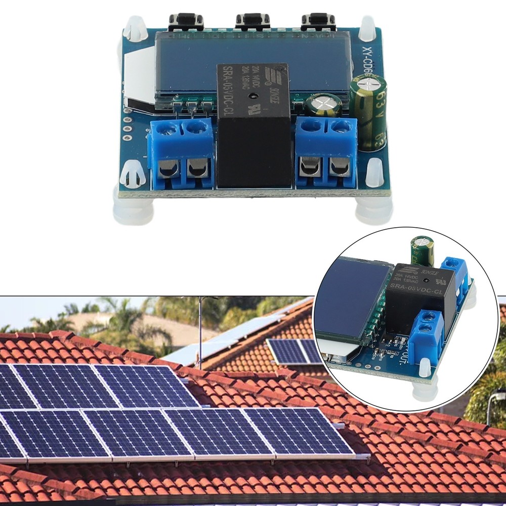 DC660V Battery Control Module for MPPT Solar Charge Controller with LCD Screen