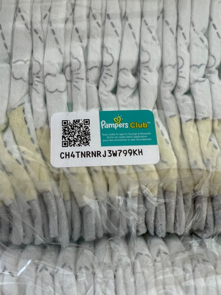 PAMPERS SIZE 1 NEW IN PACKAGE - 47 TOTAL