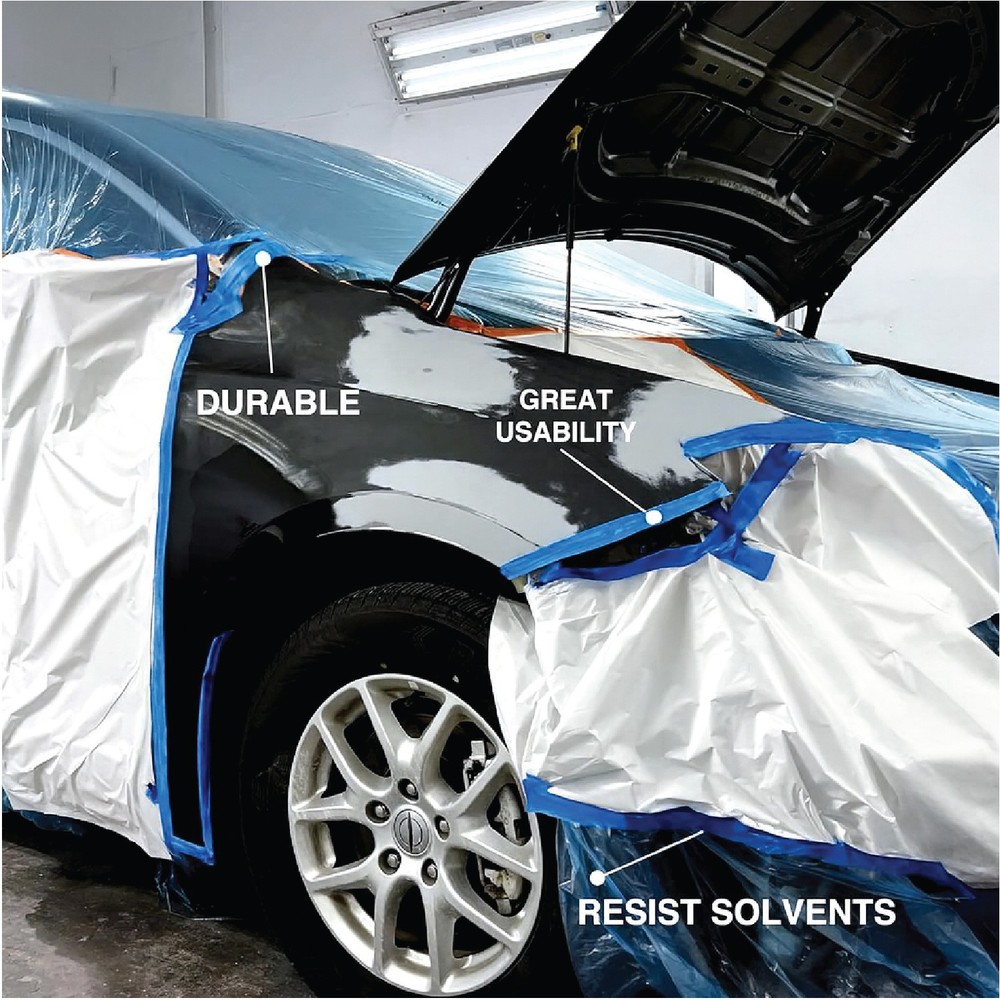 LAUCO Multi-Surface Blue Painter’s Masking Tape, Medium Adhesion, 9 Rolls