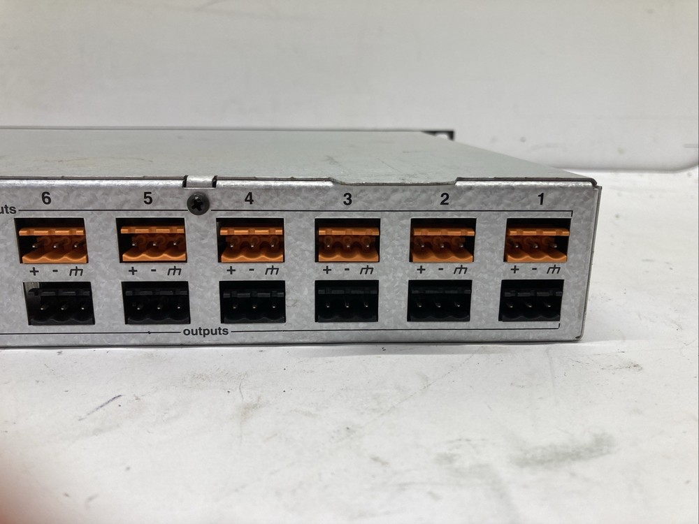 Biamp Systems Tesiraforte AVB VI Digital Audio Signal Processor --POWERS ON--