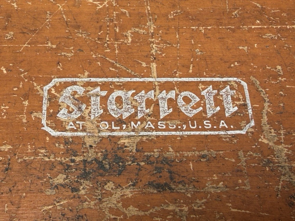 STARRETT #196 Universal Dial Test Indicator Set In Original Wooden Box Complete