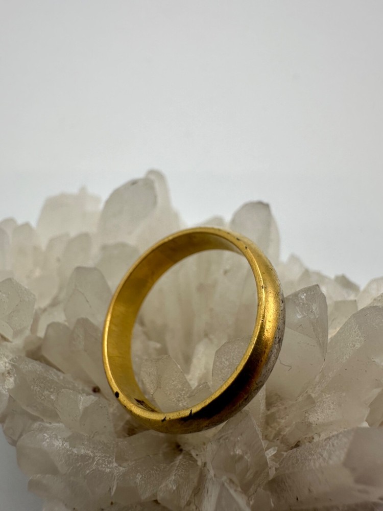 Old soviet Engagement Ring Silver 875