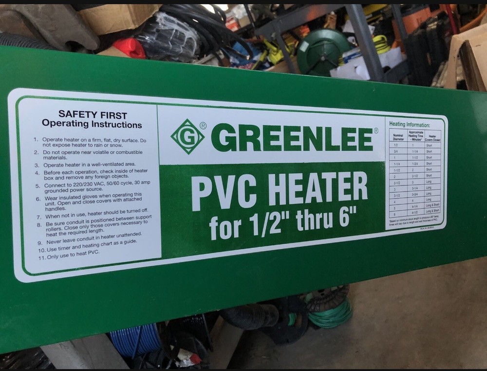 Greenlee 847 PVC heater box