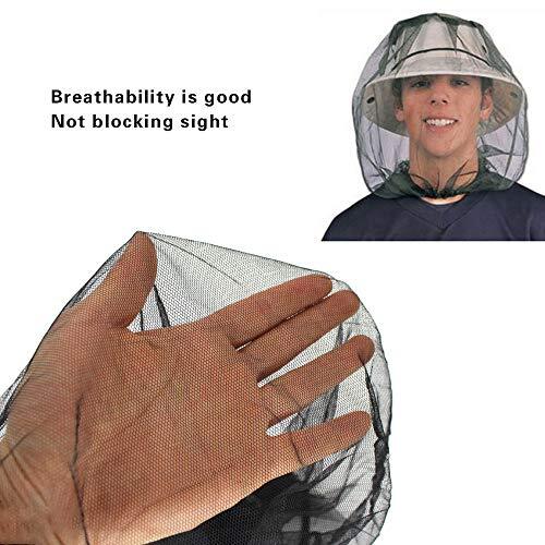 Head Net Mesh, Face Neck Netting from Insect Bug Bee Mosquito Gnats for protect