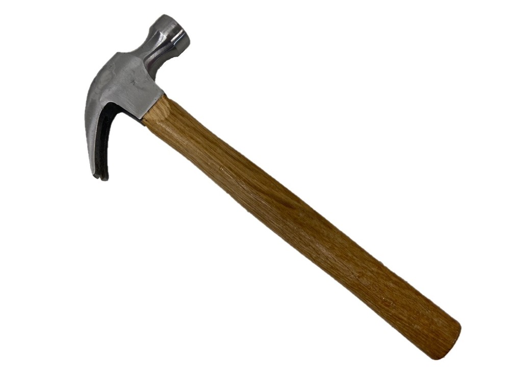HAMMER 2 PACK 16oz Claw with Wooden Handle