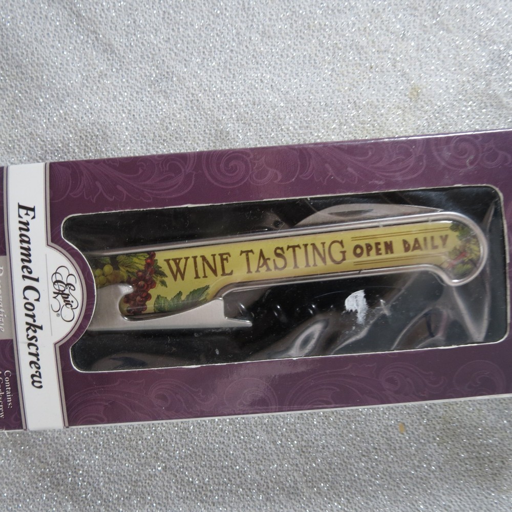 Enamel Corkscrew New in Box