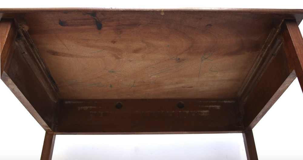 19th Century Inlay Walnut Marquetry Writing Table - Project!