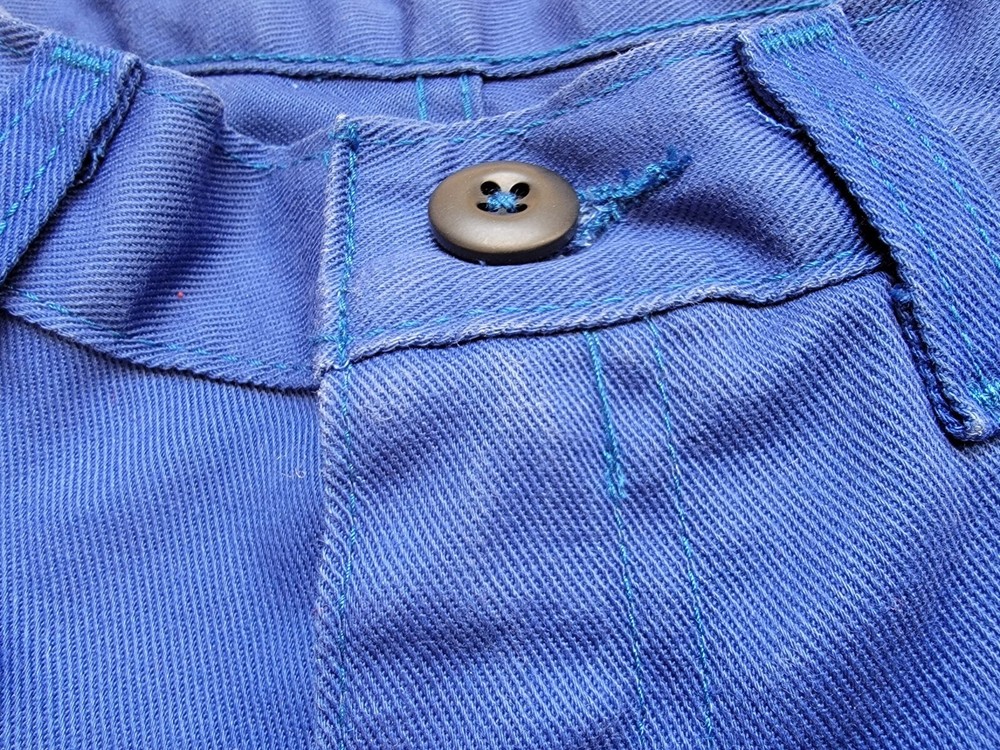 Bulwark Protective Apparel Flame Resistant Work Pants Blue 28-37U