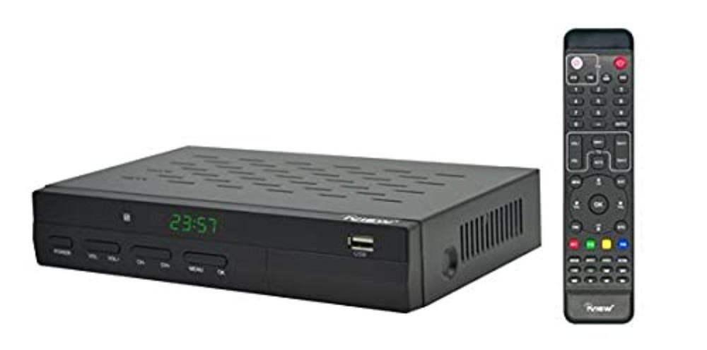 ClearQAM Compatible Digital Converter Box with USB Playback and Learning Remote