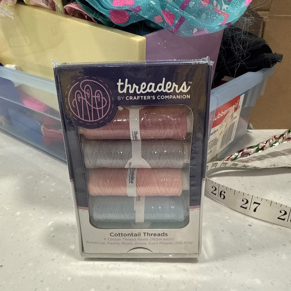 Threaders Cottontail Threads - 6 Cotton Thread Reels