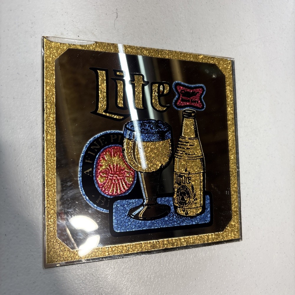 Miller Lite Mirror Customer