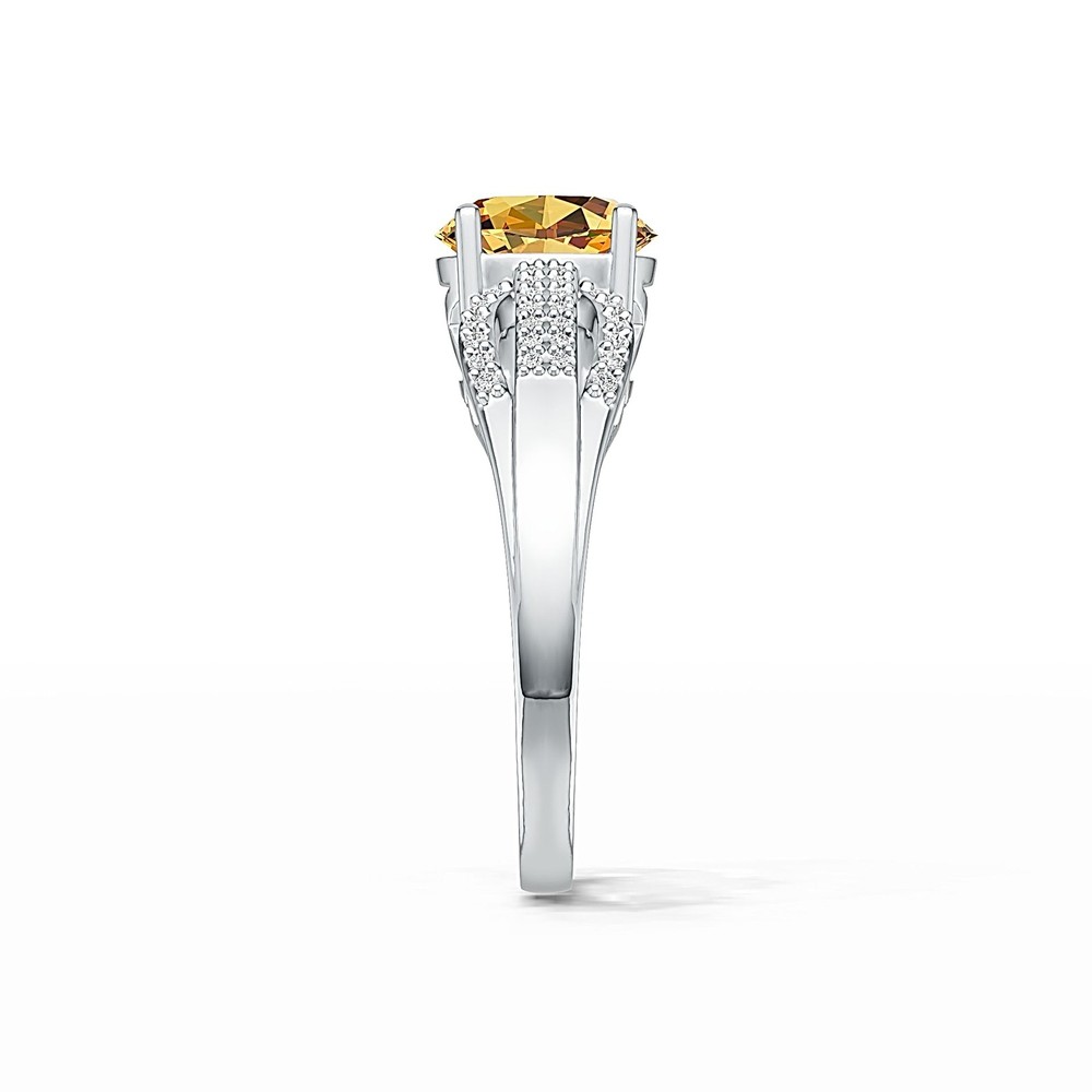 Sterling Silver Semi Mount Ring Setting Oval OV 9X7MM Split Shank