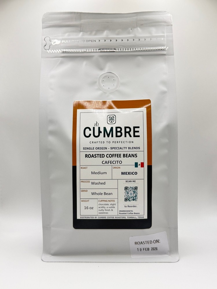 Mexico Cafecito | Single Origin | Washed Process | Medium Roast