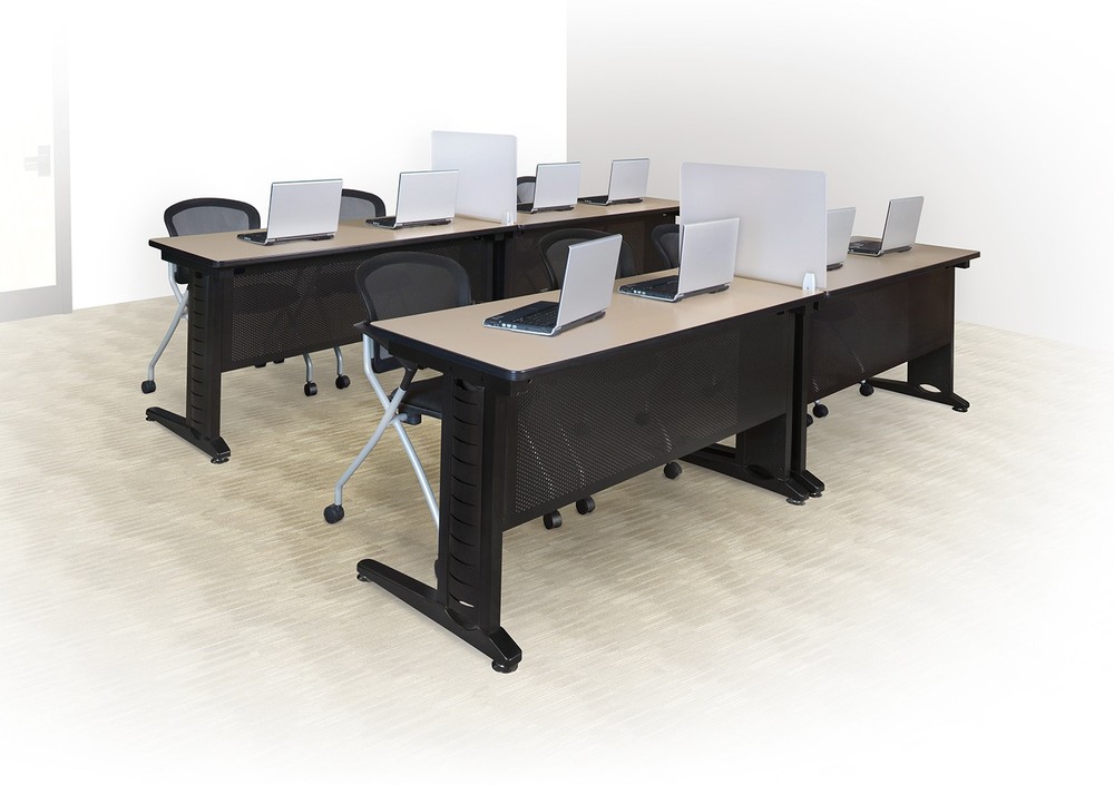 Regency Fusion Modesty Panel for 60 in. Desk- Black