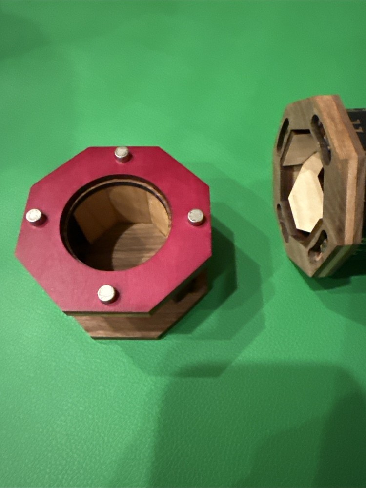 ELDERWOOD Scroll and Codex: Deluxe DICE TOWER Custom Painted