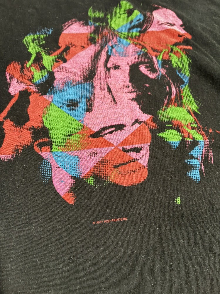 Foo Fighters - “Wasting Light” Black T Shirt L
