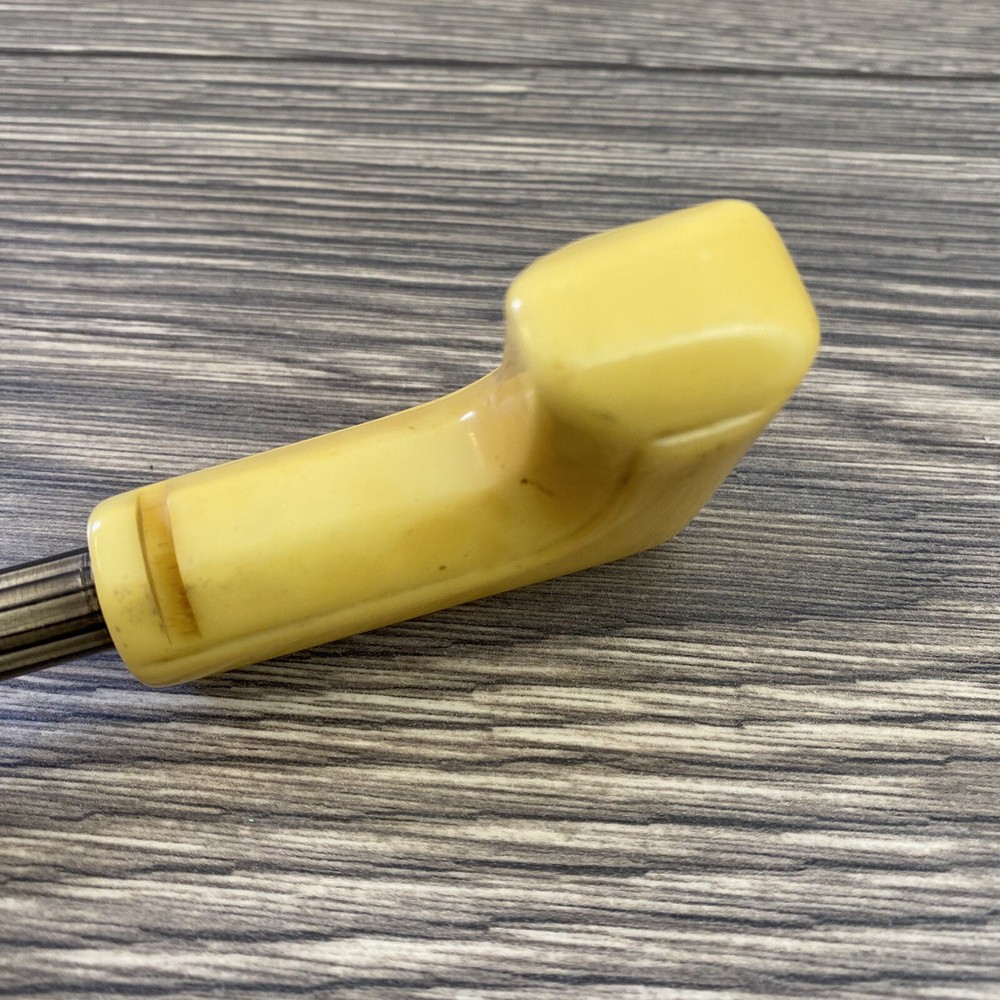 Vintage Yellow Catalin Umbrella Handle Art Decor Replacement