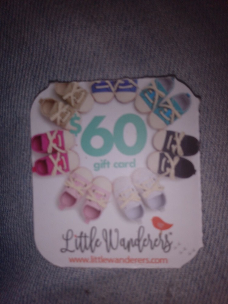 $60 Little Wanderers Gift Card