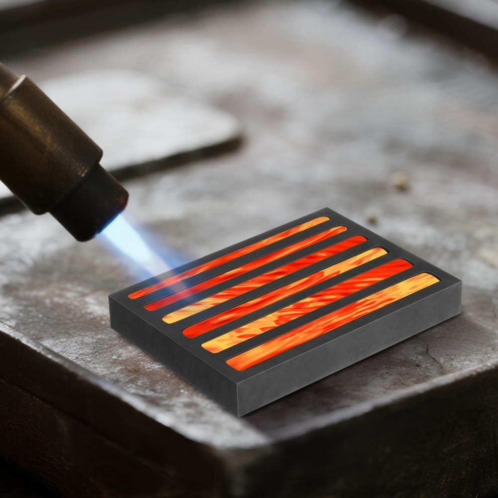 Ingot Casting Molds for Crucible Shapes Silver Graphite