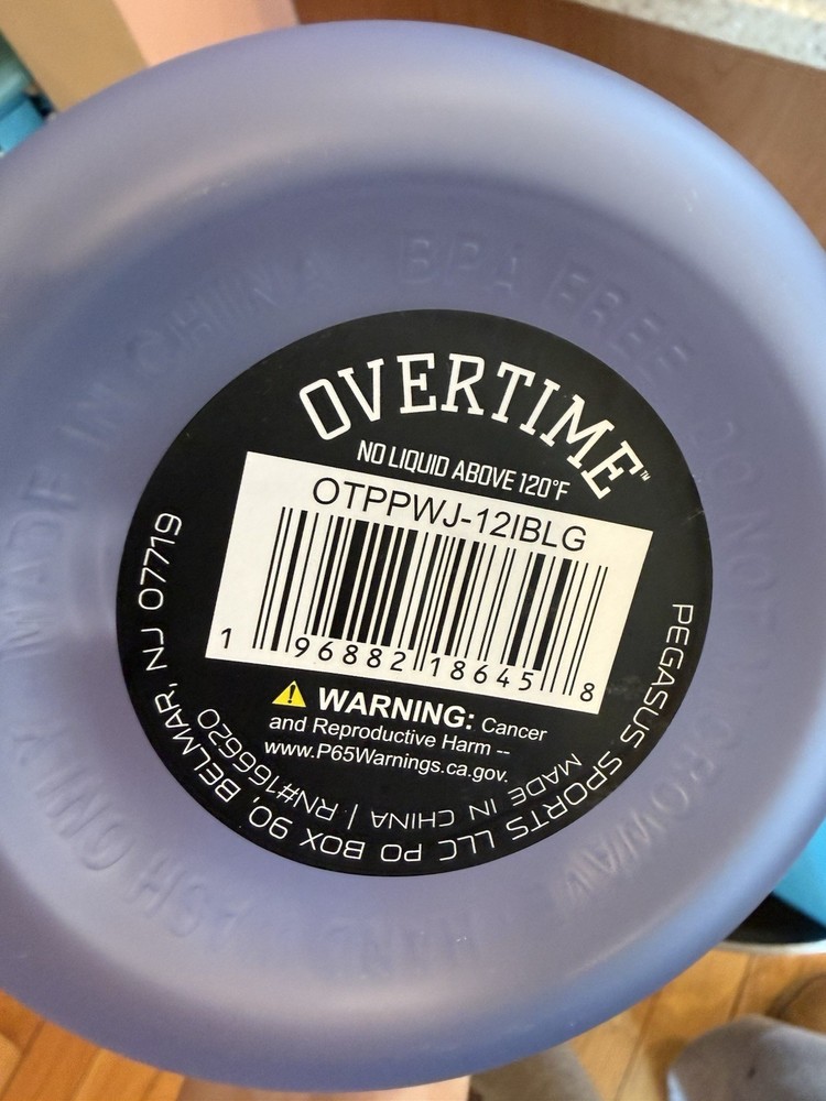 Overtime Water Bottle