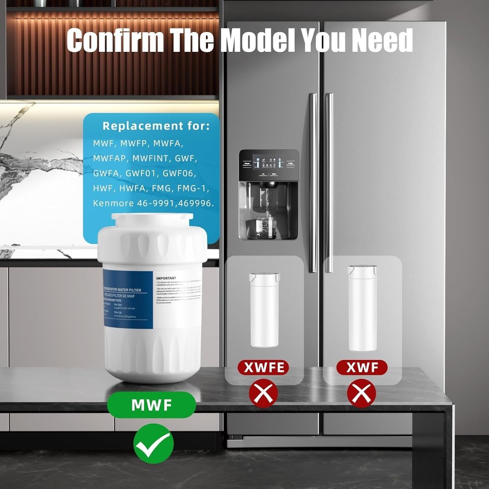 Water Filters RWF0600AH Replacement 3-pack