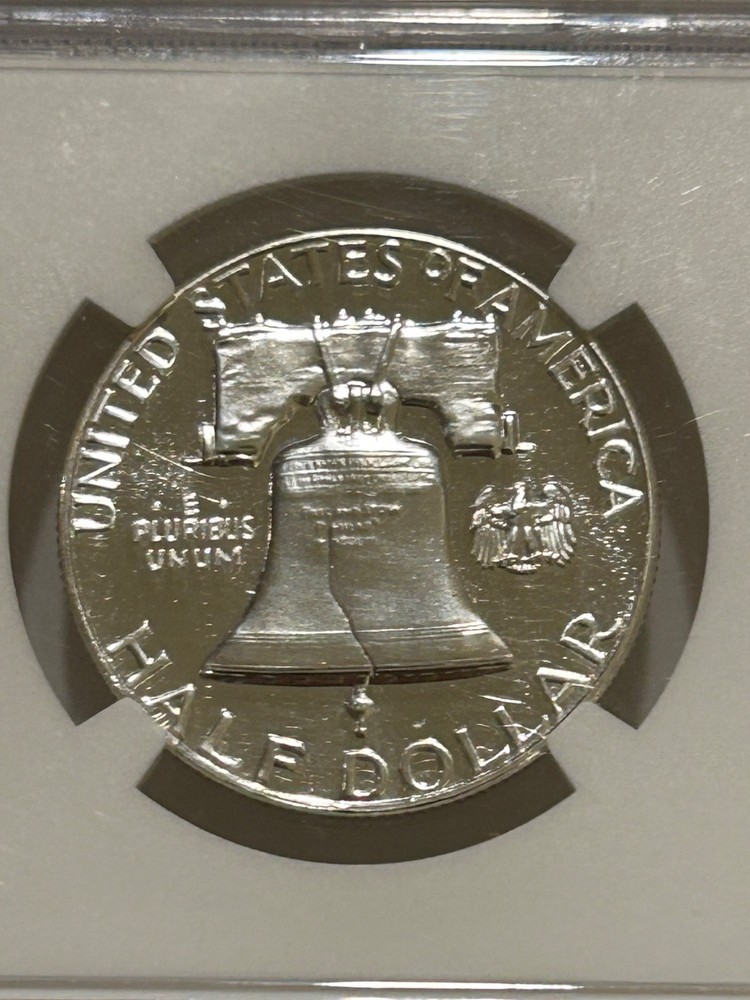 1956 Proof Franklin Silver Half Dollar Type 2 NGC PF68