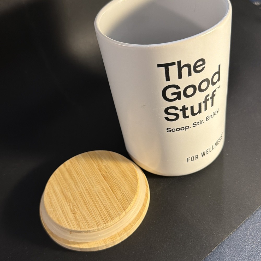 For Wellness Ceramic Canister