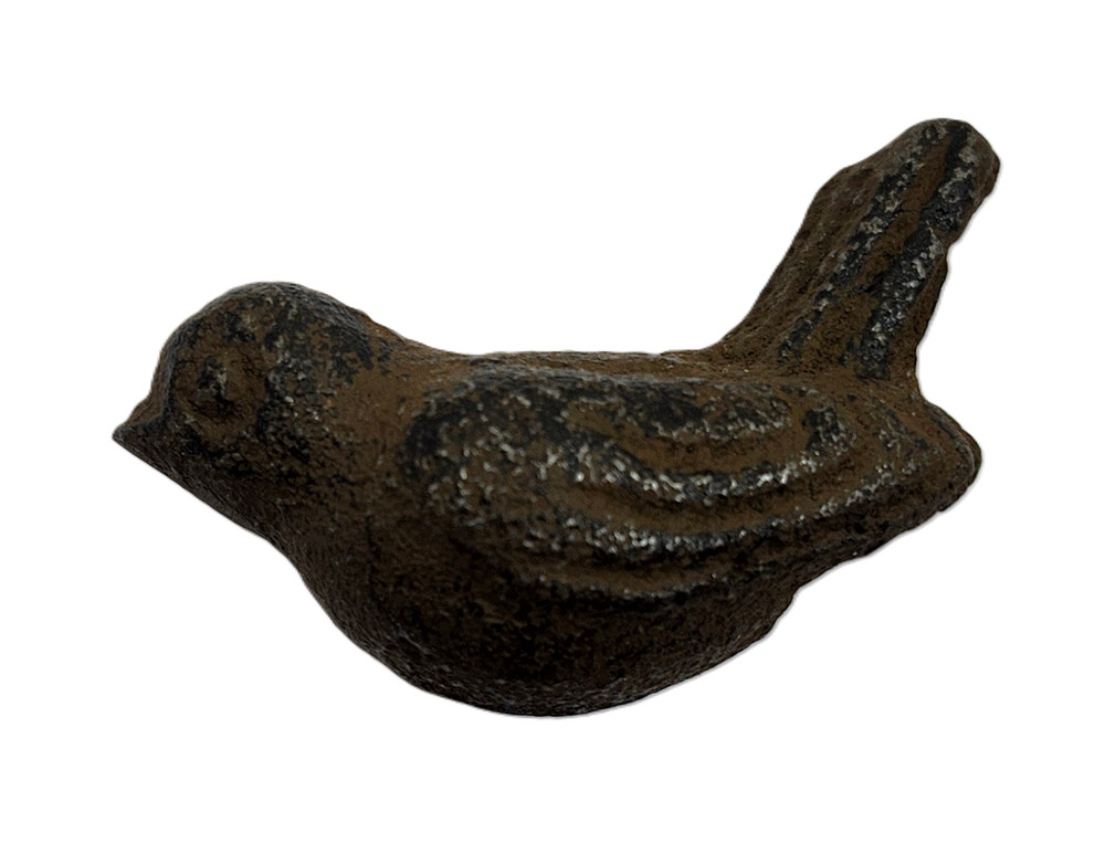 Bird Cabinet Knobs Pulls Drawer Dresser Cast Iron Rustic Birds Sparrow