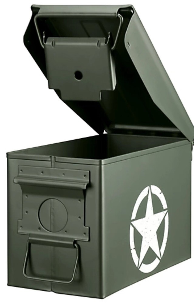 ammo box metal Army Star