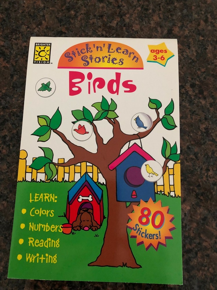 Birds (Stick'N'Learn Stories) - Fun & Educational