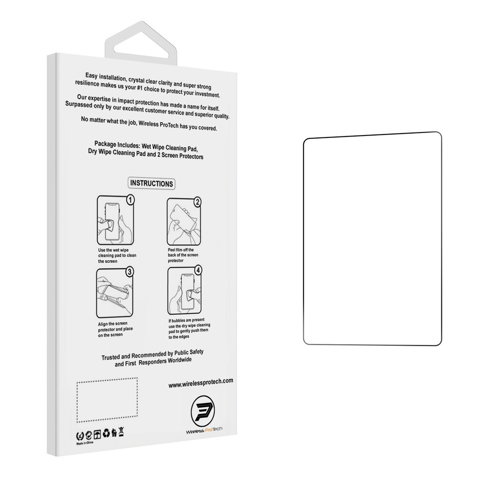 2-PACK Tempered Glass Screen Protectors for Sonim XP10 (XP9900)