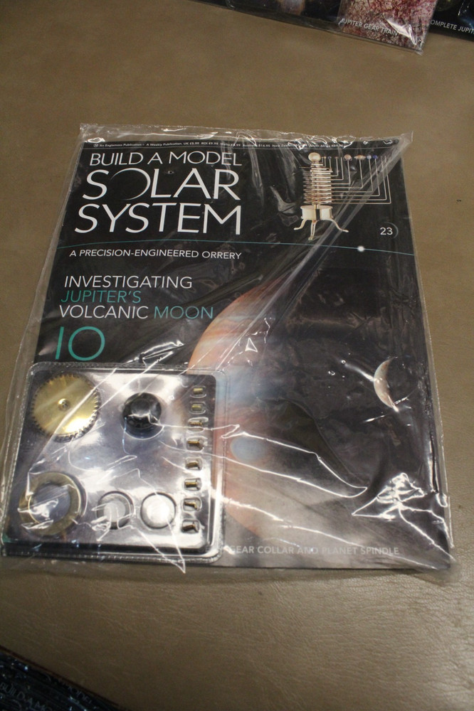Build A Precision Mechanical Solar System by Eaglemoss Sealed Issues #21-25