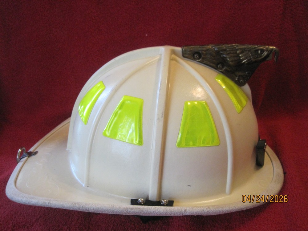 Cairns 1044 Fire Helmet with Brass Eagle