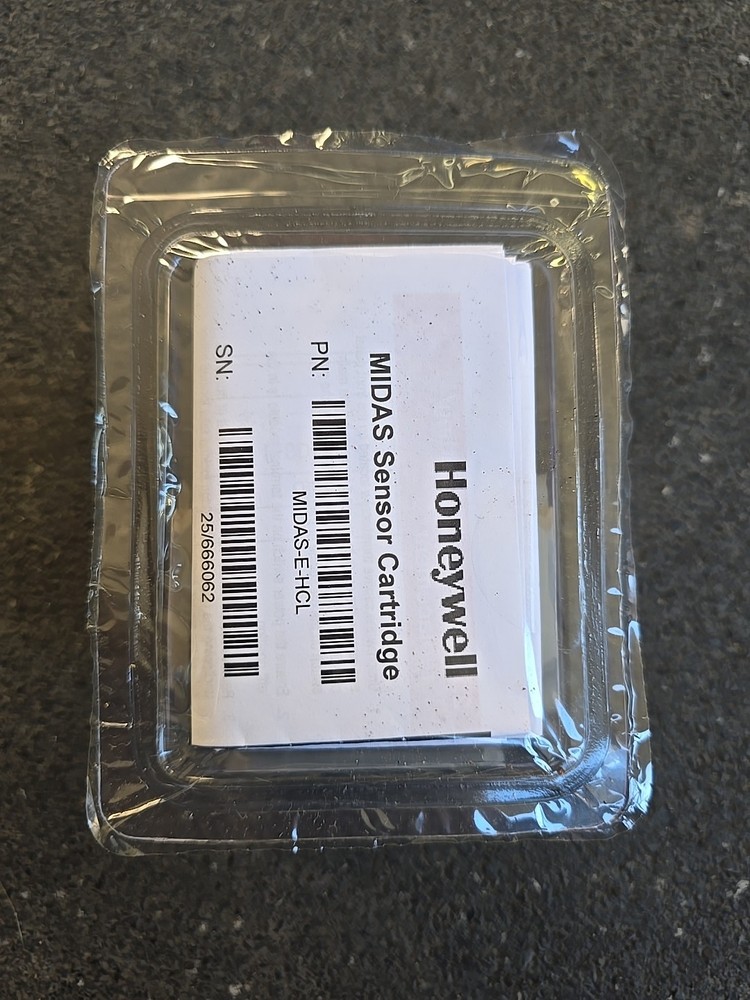 Honeywell - MIDAS E-HCL Sensor New, Non Expired