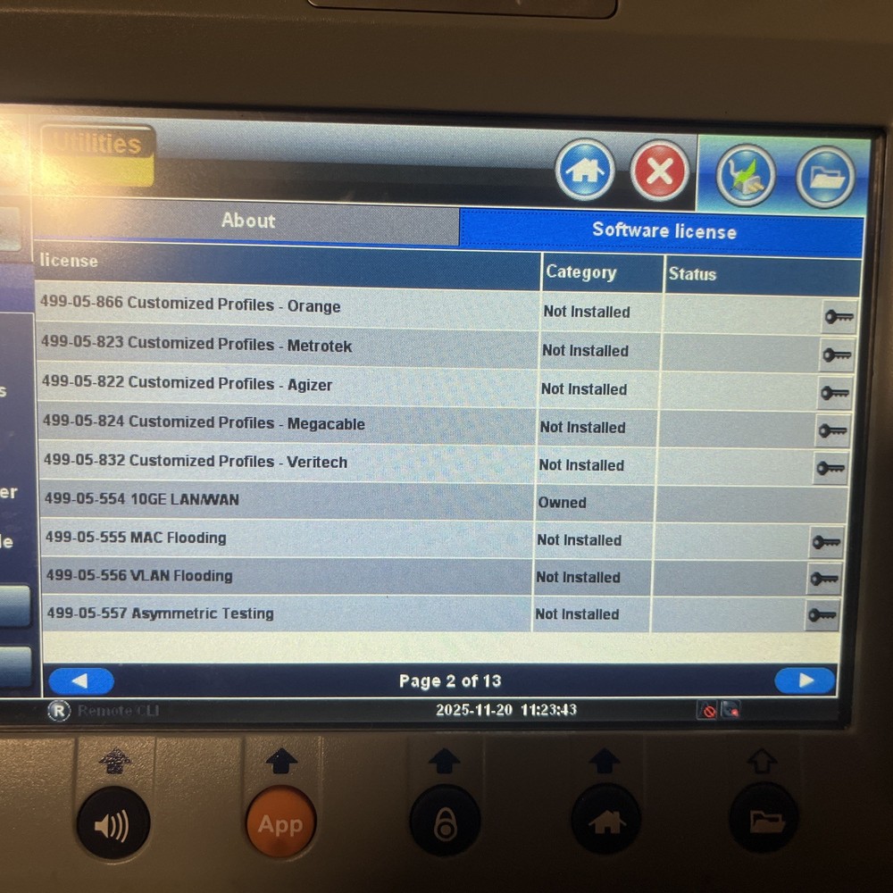 VeEx RXT-1200 RXT 3000 Combo