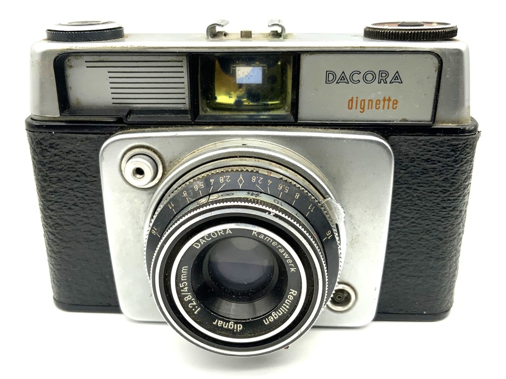 Dacora Dignette Viewfinder Camera With Dignar 1:2.8/45Mm Analog Camera