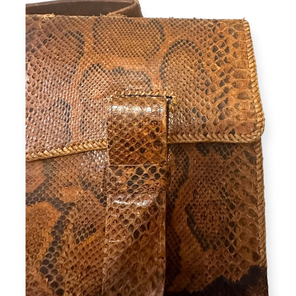 Vintage/Antique Snakeskin Leather Briefcase