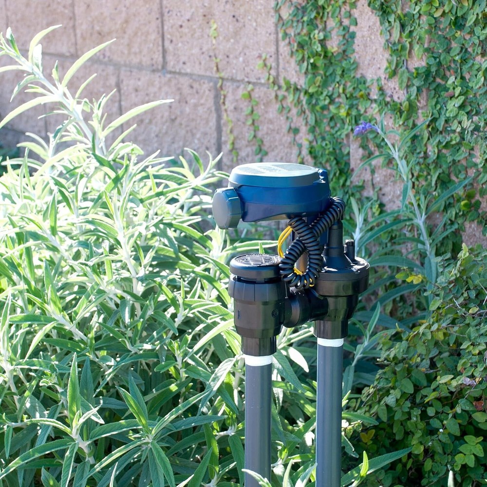 DIG RBC8000 Battery Powered Irrigation Automatic Controller with 3/4" Anti-Si...