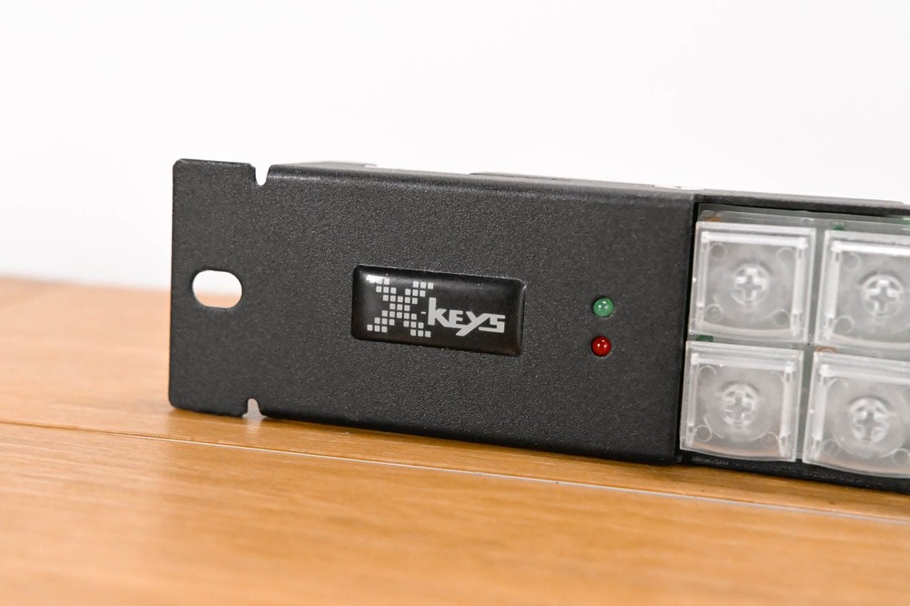 X-keys XKR-32 32-Key Programmable USB Rackmount Control Panel CG01NC3