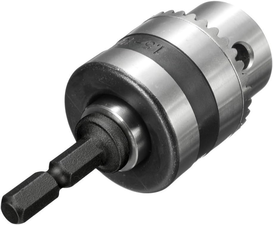 Durable 1.5-10mm Quick Connect Drill Chuck - Chrome Vanadium Steel Construction