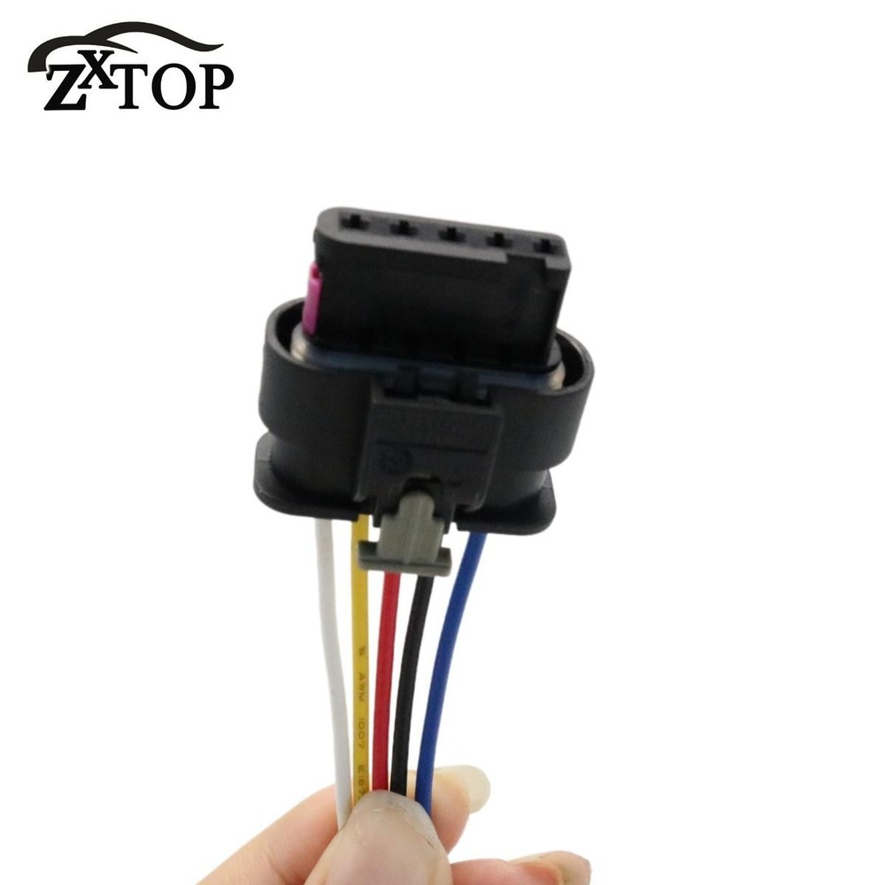 5 pin Mass Air Flow Sensor Connector Pigtail Cable For Volkswagen AUDI