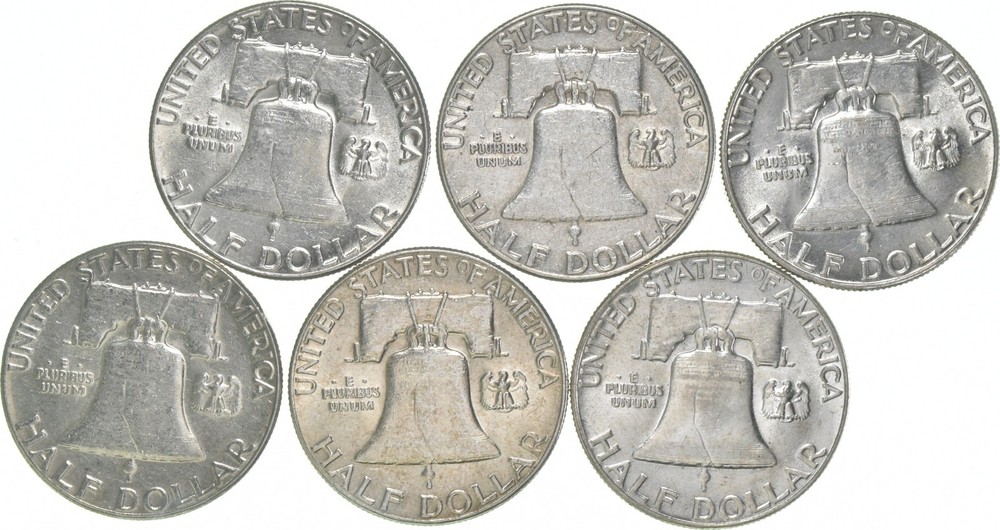 1956 Franklin Half Dollar AU