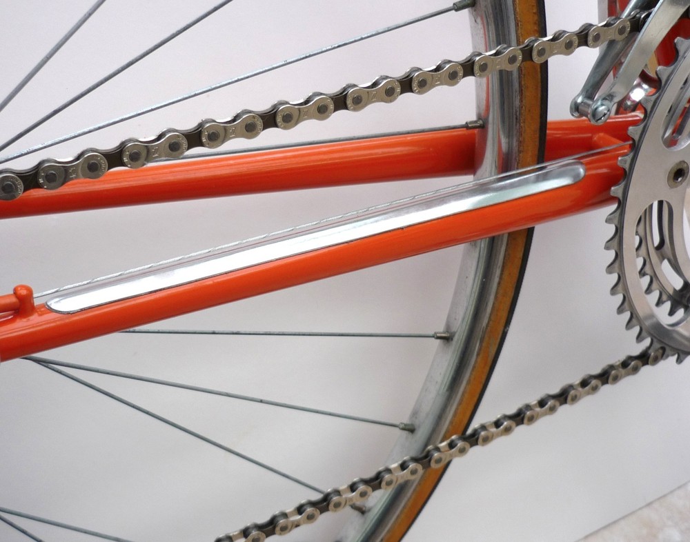 Velobitz Vintage, Retro, Plain Aluminium Chainstay Protector, Self Adhesive