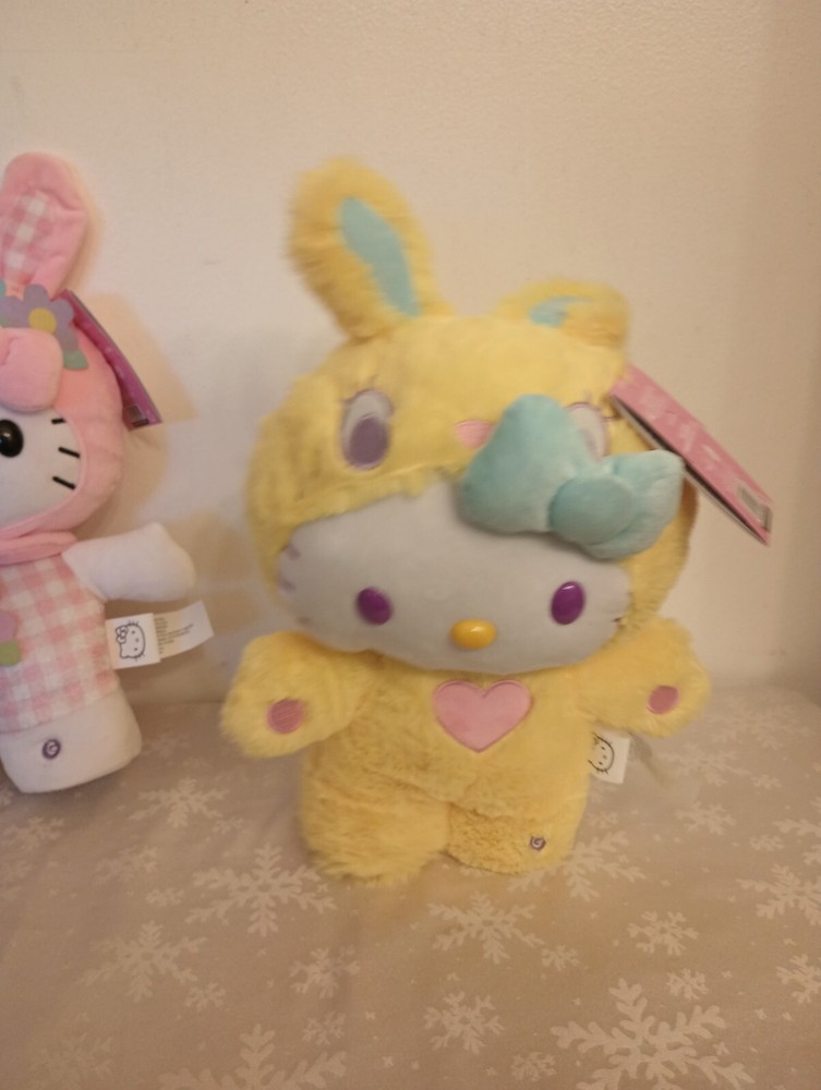 Hello Kitty Easter Animated Musical Side Stepper Greeter Set Of 2