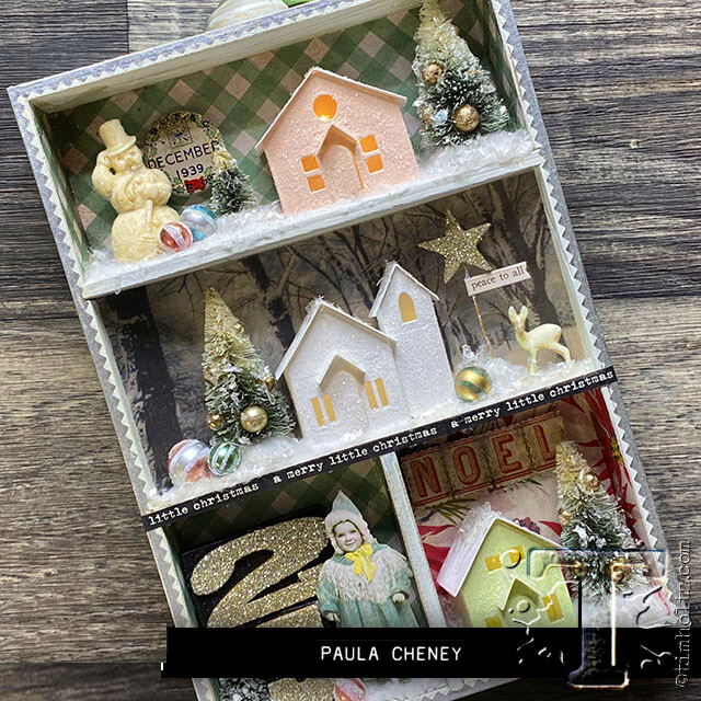 Sizzix Thinlits Paper Village 16PC set #664741 Retail $22.99 by Tim Holtz