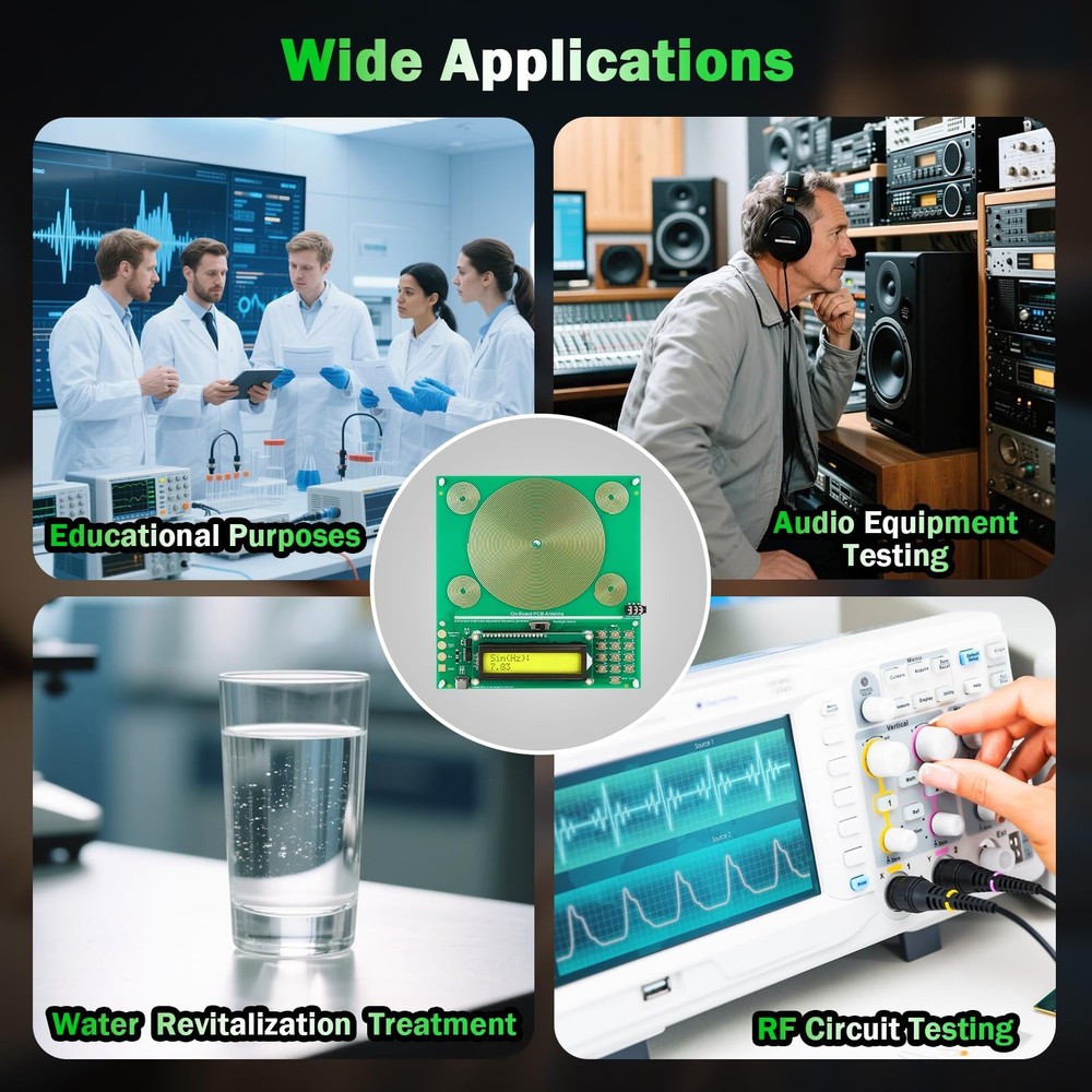 Adjustable Frequency Generator for Healing | Schumann Resonance Pulse Generat...