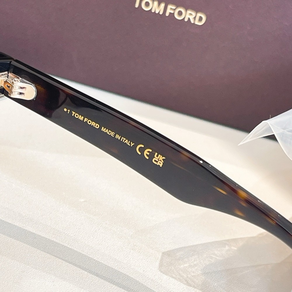 Tom Ford TF1161 Patterned Frame Square Sunglasses 54 21-140